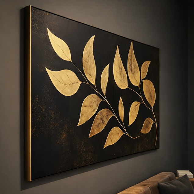 Gilded Flora Relief image